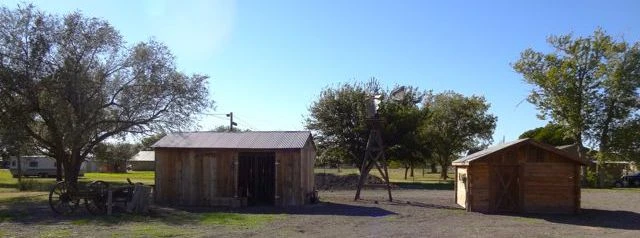 Cabin Windmill and Blacksmith Shop 2016