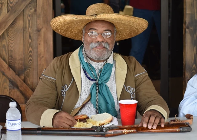 historical reenactor Henry Crawford