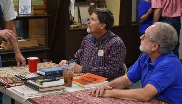 Archaeologists Rick Day and Paul Katz